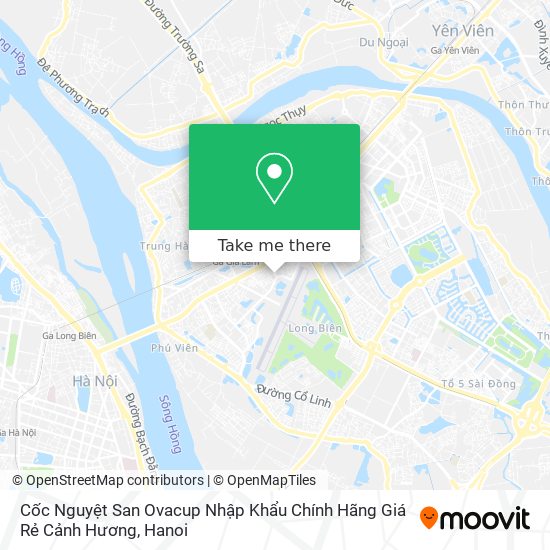 Cốc Nguyệt San Ovacup Nhập Khẩu Chính Hãng Giá Rẻ Cảnh Hương map