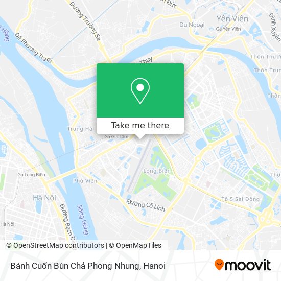 Bánh Cuốn Bún Chả Phong Nhung map