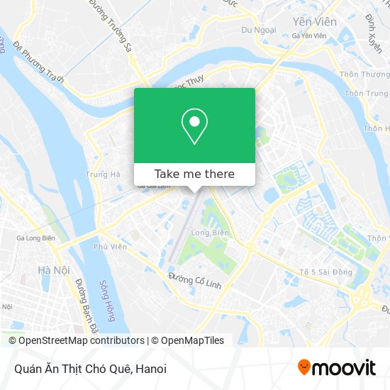 Quán Ăn Thịt Chó Quê map