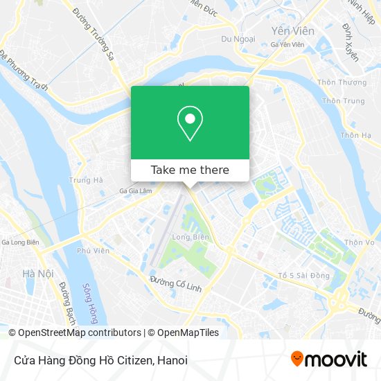 Cửa Hàng Đồng Hồ Citizen map