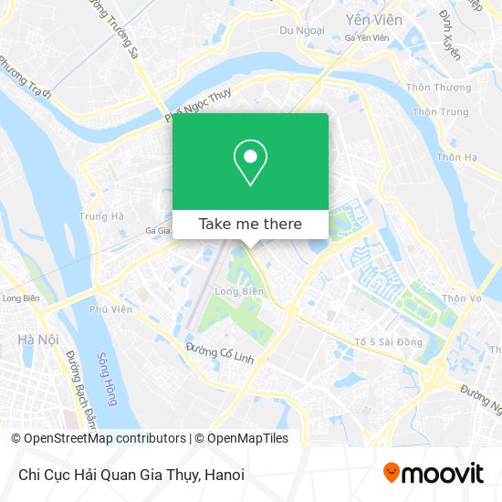 Chi Cục Hải Quan Gia Thụy map