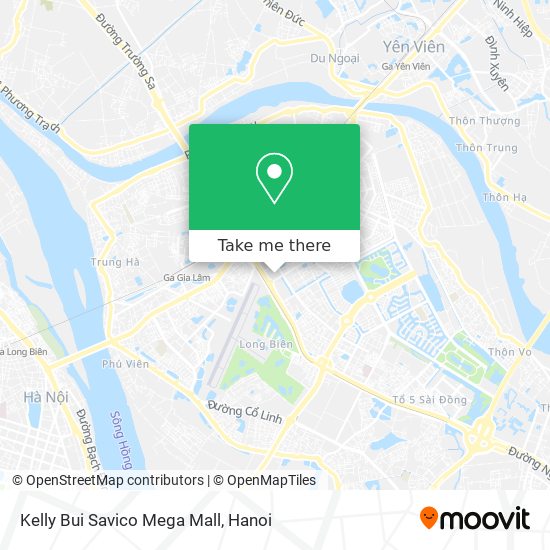 Kelly Bui Savico Mega Mall map