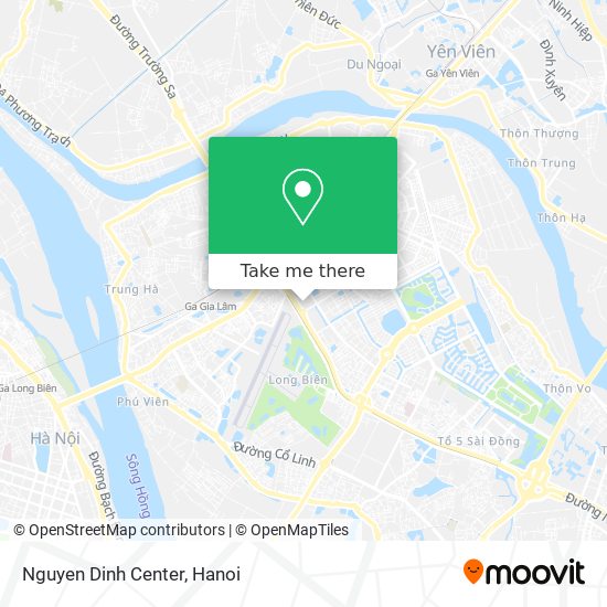 Nguyen Dinh Center map