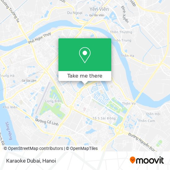 Karaoke Dubai map