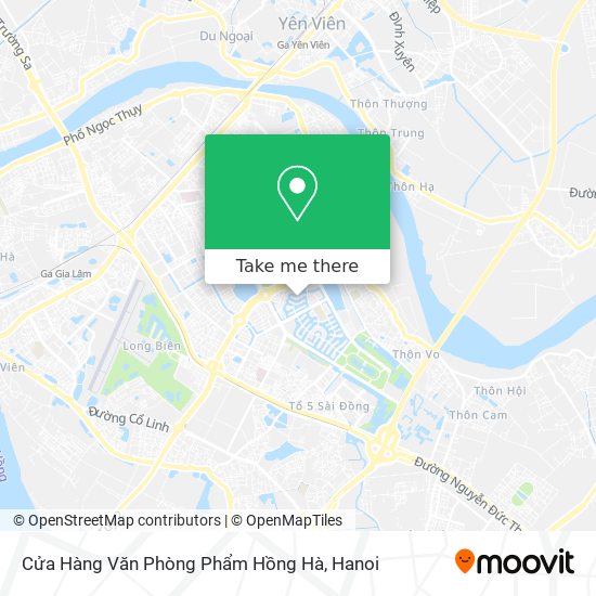Cửa Hàng Văn Phòng Phẩm Hồng Hà map