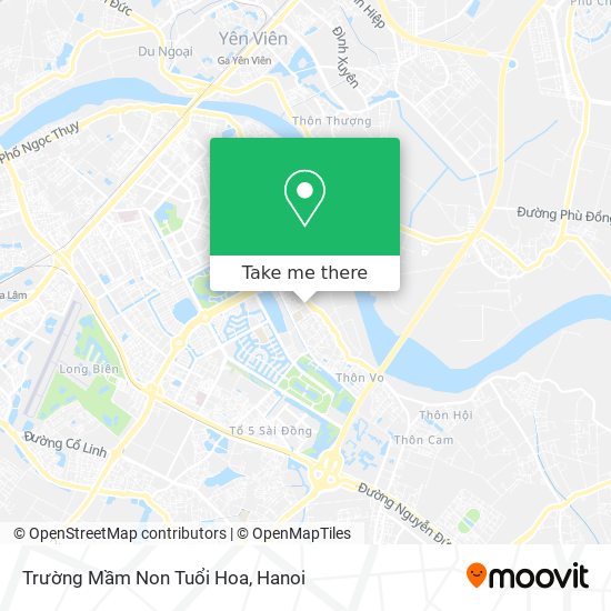 Trường Mầm Non Tuổi Hoa map