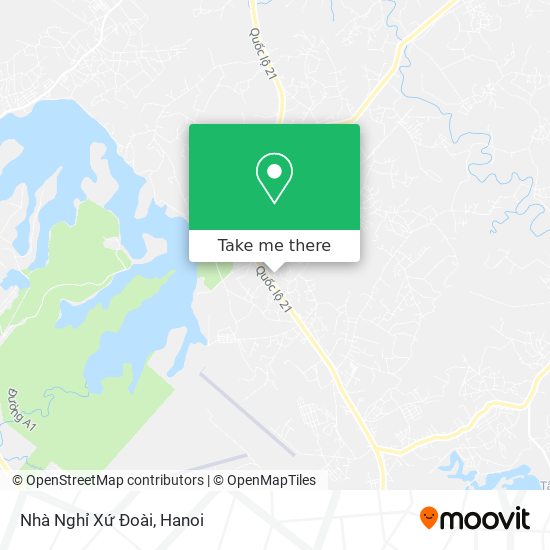 Nhà Nghỉ Xứ Đoài map