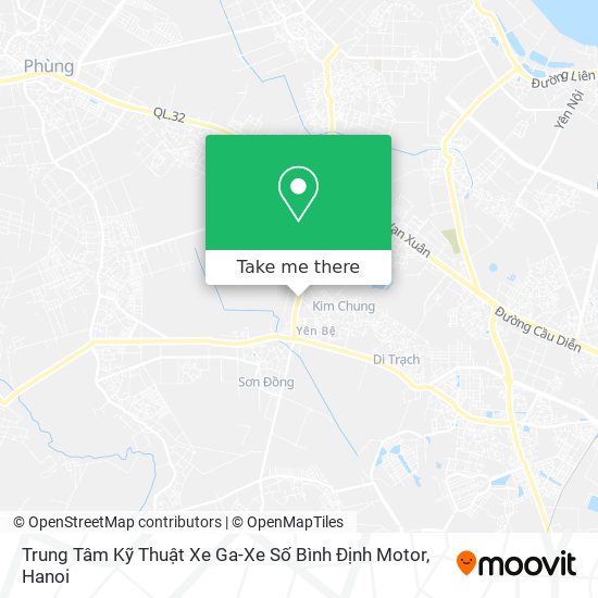 Trung Tâm Kỹ Thuật Xe Ga-Xe Số Bình Định Motor map