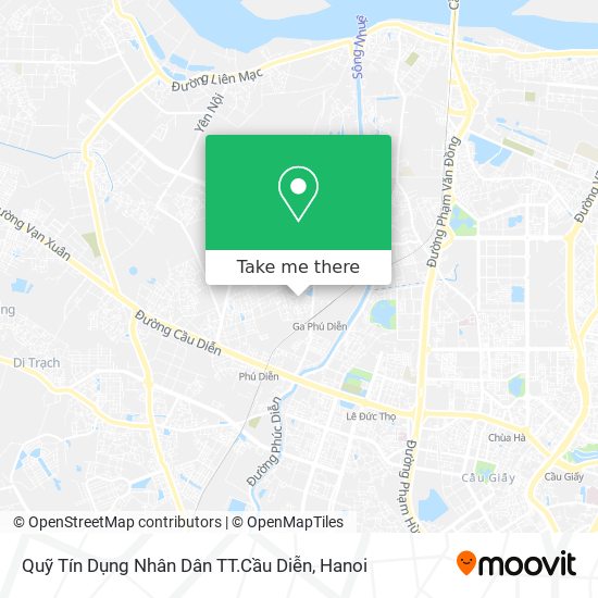 Quỹ Tín Dụng Nhân Dân TT.Cầu Diễn map