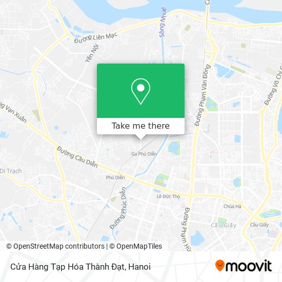 Cửa Hàng Tạp Hóa Thành Đạt map