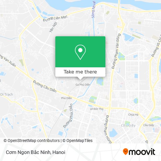 Cơm Ngon Bắc Ninh map