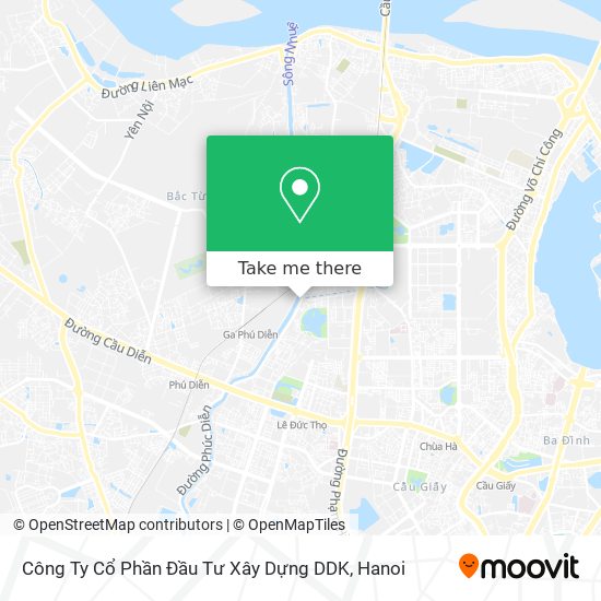 Công Ty Cổ Phần Đầu Tư Xây Dựng DDK map