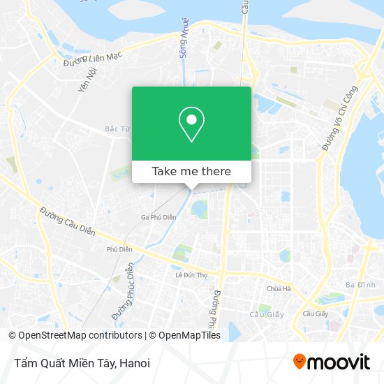 Tẩm Quất Miền Tây map