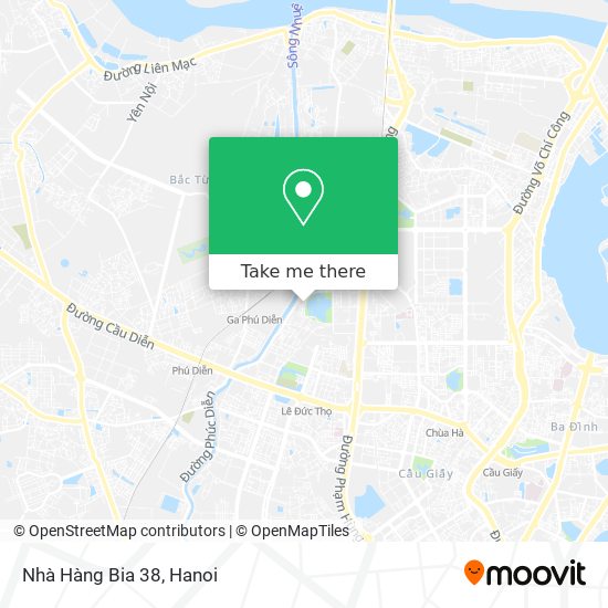 Nhà Hàng Bia 38 map