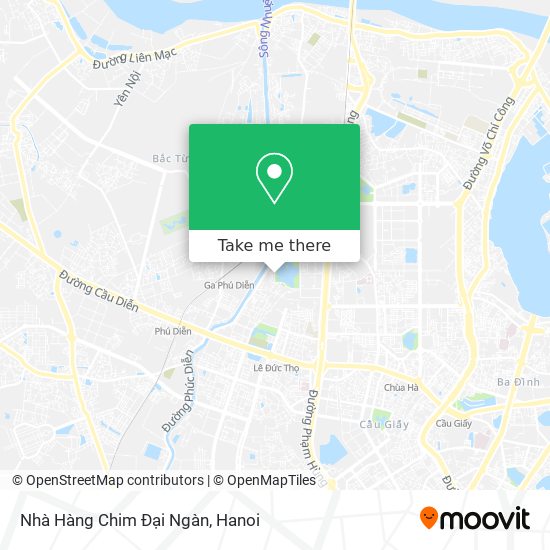 Nhà Hàng Chim Đại Ngàn map