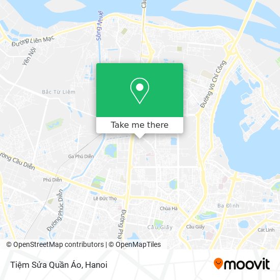 Tiệm Sửa Quần Áo map