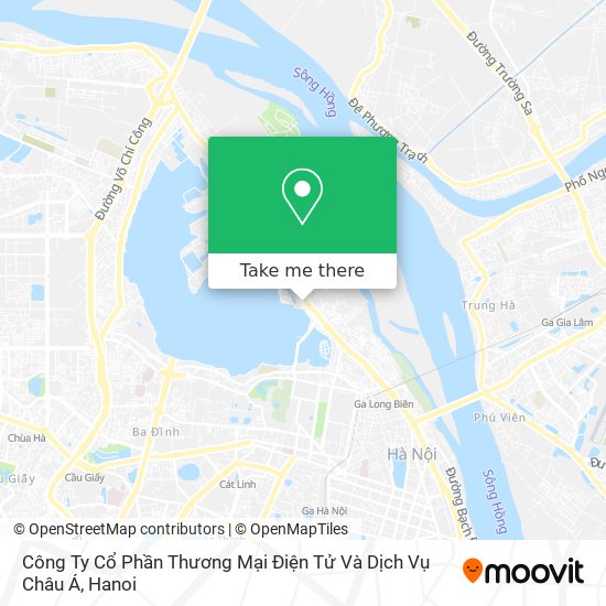 Công Ty Cổ Phần Thương Mại Điện Tử Và Dịch Vụ Châu Á map