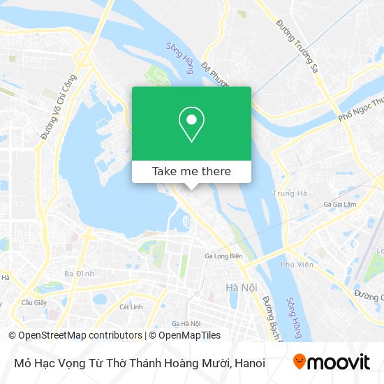 Mỏ Hạc Vọng Từ Thờ Thánh Hoàng Mười map