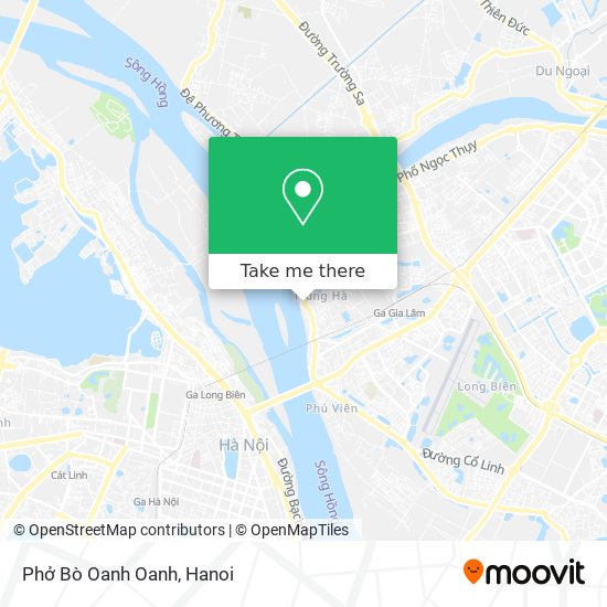 Phở Bò Oanh Oanh map