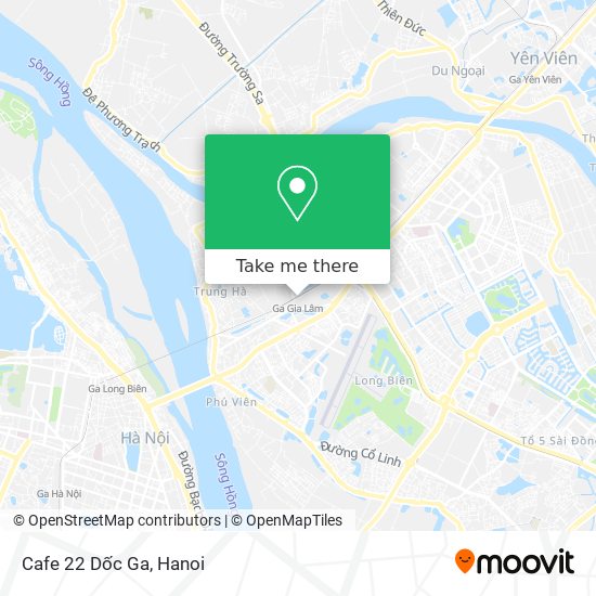 Cafe 22 Dốc Ga map