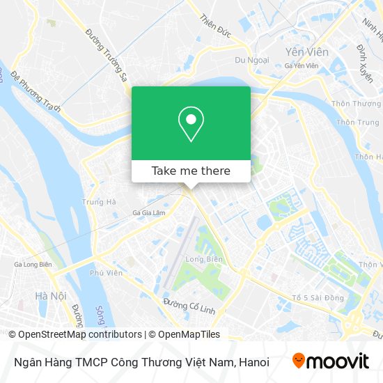 Ngân Hàng TMCP Công Thương Việt Nam map