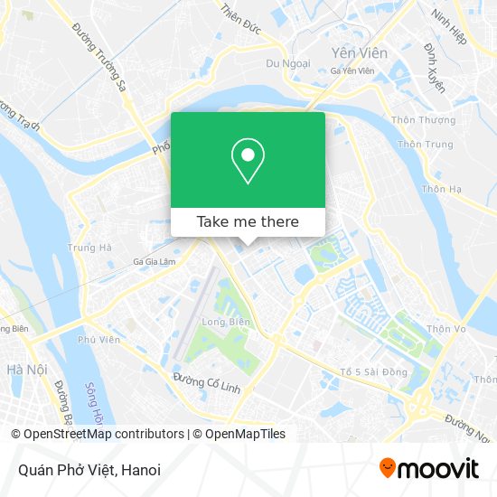 Quán Phở Việt map