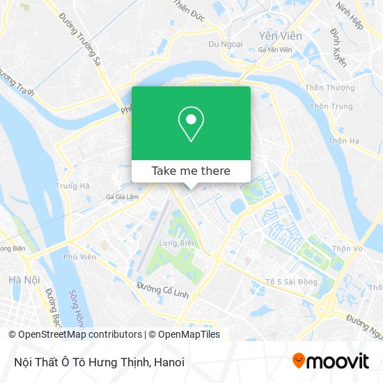 Nội Thất Ô Tô Hưng Thịnh map