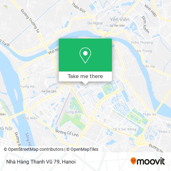 Nhà Hàng Thanh Vũ 79 map