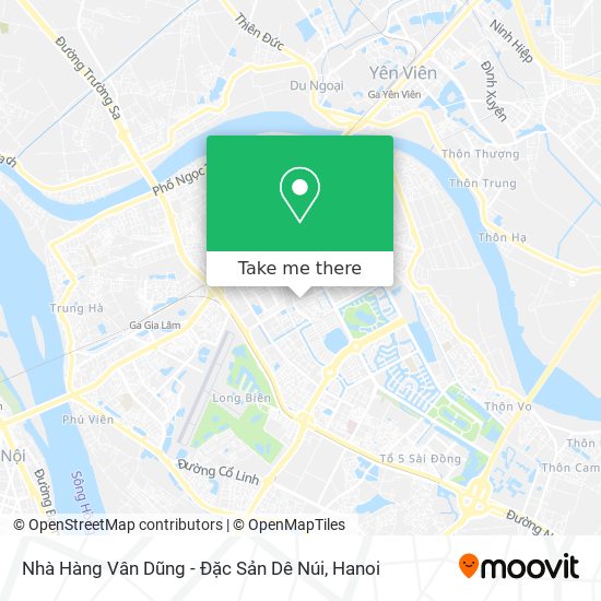 Nhà Hàng Vân Dũng - Đặc Sản Dê Núi map