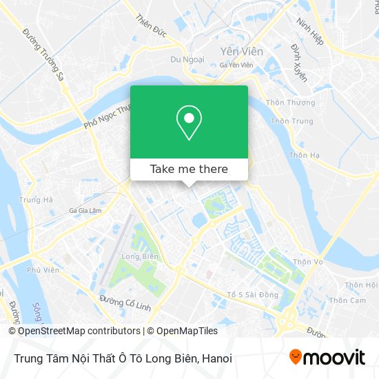 Trung Tâm Nội Thất Ô Tô Long Biên map