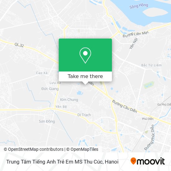 Trung Tâm Tiếng Anh Trẻ Em MS Thu Cúc map