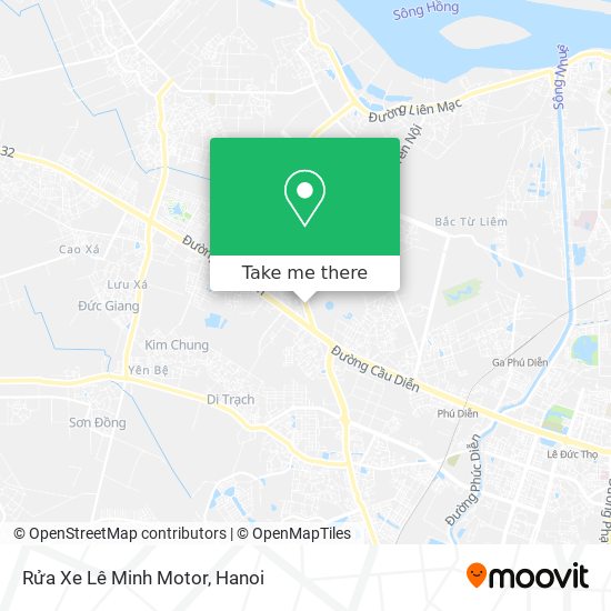 Rửa Xe Lê Minh Motor map