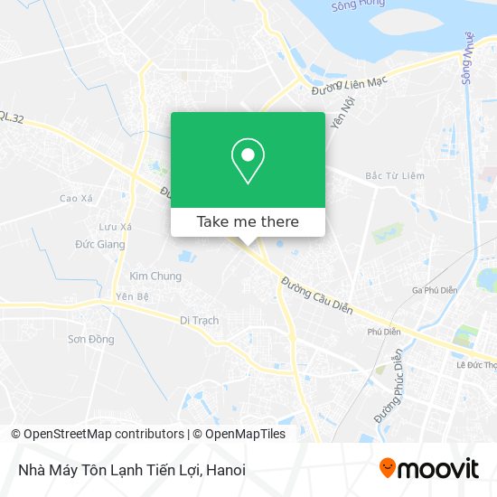 Nhà Máy Tôn Lạnh Tiến Lợi map