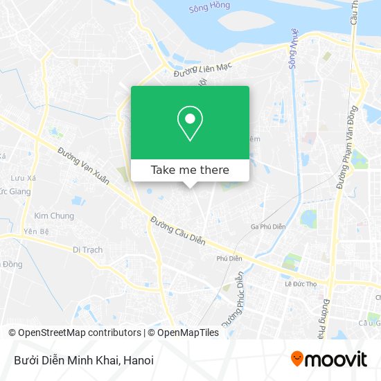 Bưởi Diễn Minh Khai map