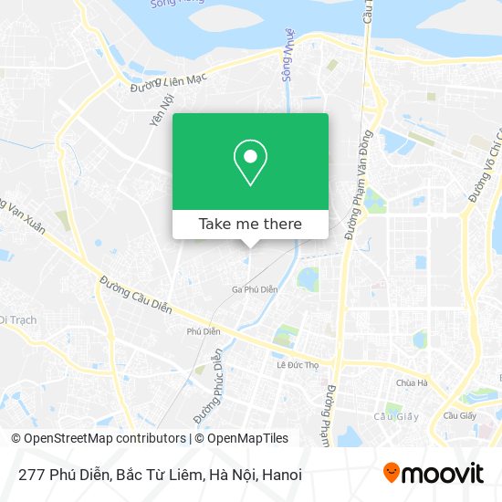 277 Phú Diễn, Bắc Từ Liêm, Hà Nội map