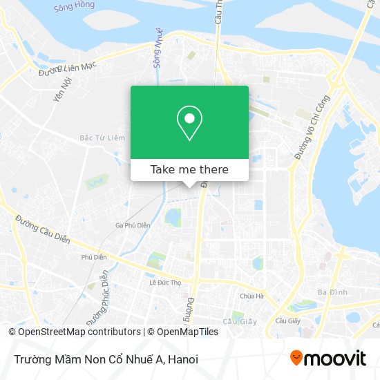 Trường Mầm Non Cổ Nhuế A map