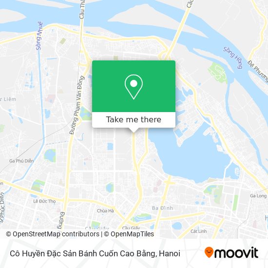 Cô Huyền Đặc Sản Bánh Cuốn Cao Bằng map
