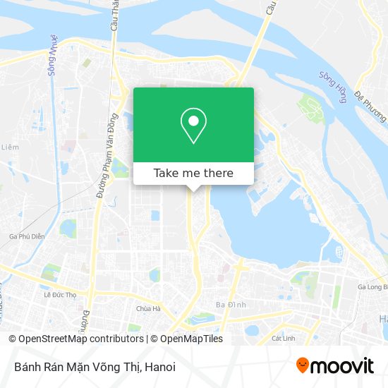 Bánh Rán Mặn Võng Thị map