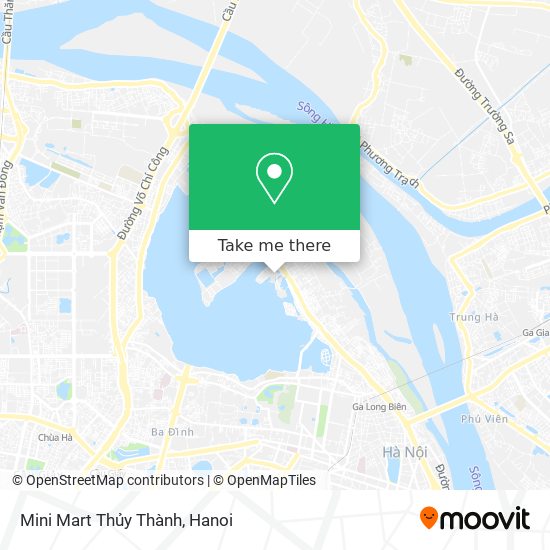 Mini Mart Thủy Thành map