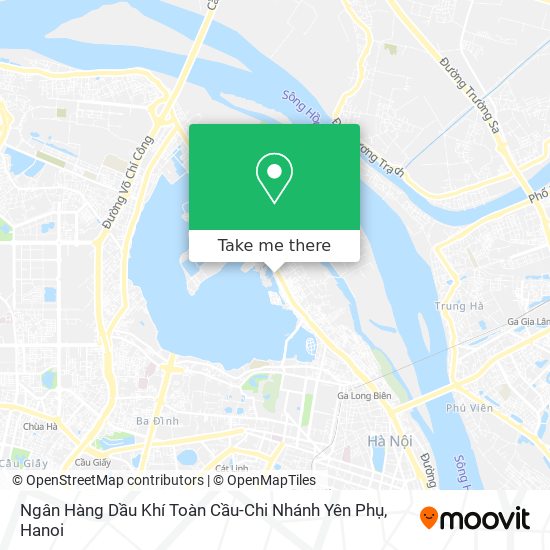 Ngân Hàng Dầu Khí Toàn Cầu-Chi Nhánh Yên Phụ map