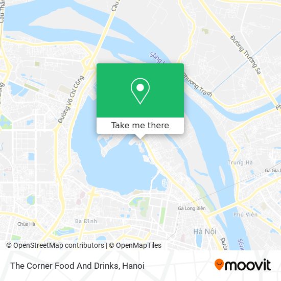 The Corner Food And Drinks map