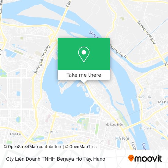 Cty Liên Doanh TNHH Berjaya-Hồ Tây map