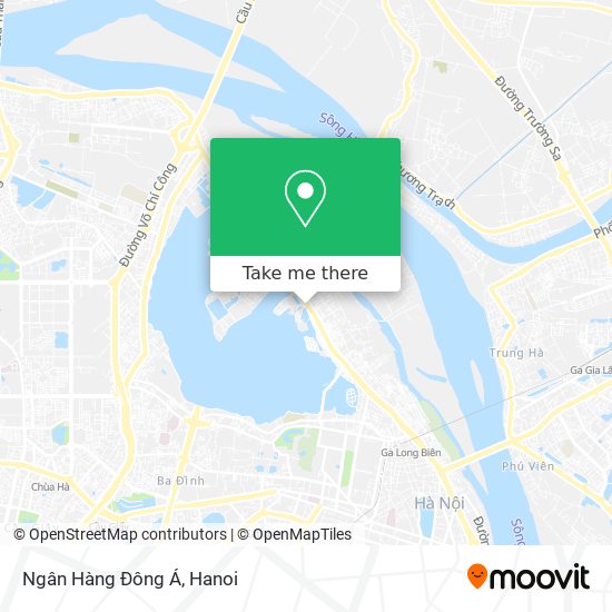 Ngân Hàng Đông Á map