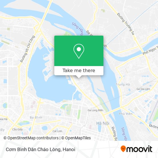 Cơm Bình Dân Cháo Lòng map