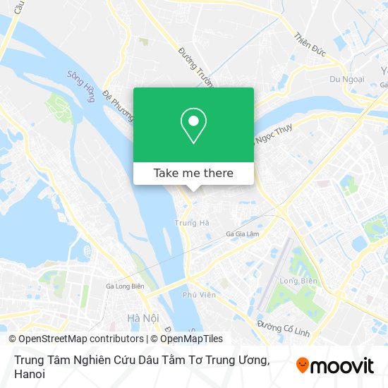 Trung Tâm Nghiên Cứu Dâu Tằm Tơ Trung Ương map