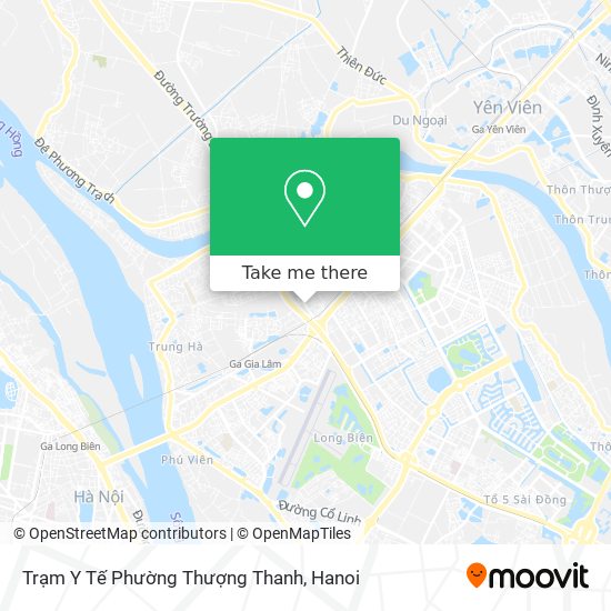 Trạm Y Tế Phường Thượng Thanh map