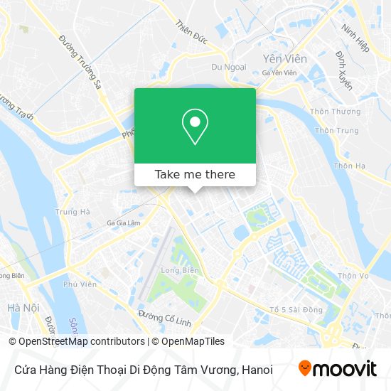 Cửa Hàng Điện Thoại Di Động Tâm Vương map