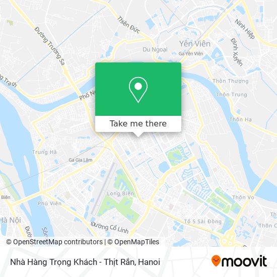 Nhà Hàng Trọng Khách - Thịt Rắn map