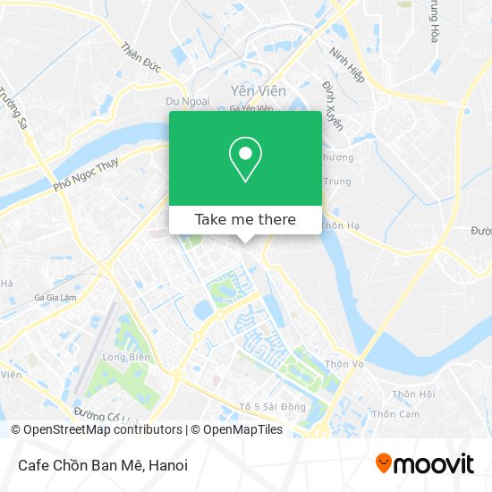 Cafe Chồn Ban Mê map