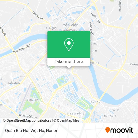 Quán Bia Hơi Việt Hà map